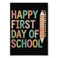 Gelukkige eerste schooldag Terug naar school