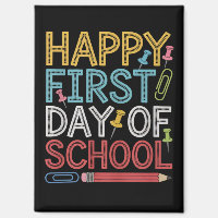 Gelukkige eerste schooldag Terug naar school