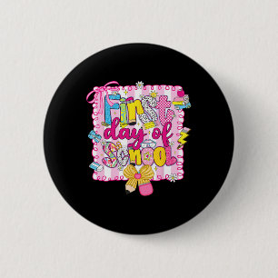 Gelukkige eerste schooldag Terug naar school potlo Ronde Button 5,7 Cm