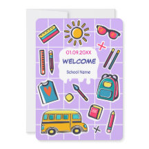 Gelukkige eerste schooldag WELKOM