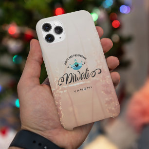 Gelukkige en welvarende Diwali aanpasbare moderne iPhone 13 Pro Hoesje