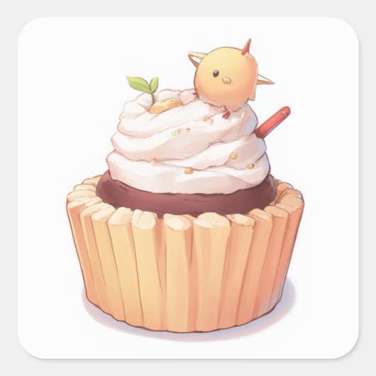 Gelukkige esthetische Sticker (Voorkant)