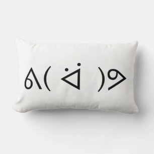 Gelukkige Gary ᕕ( ᐛ )ᕗ Meme Emoticon Emoji Tekstku Kussen