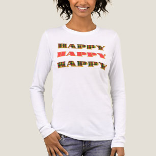Gelukkige Gelukkige Vrouwen Leuke Verjaardag Gift Tri-Blend Shirt