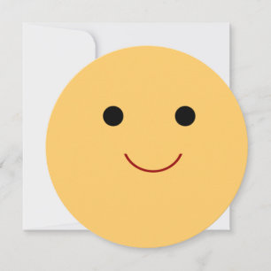 Gelukkige Gezicht Verjaardag Kaart