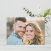 Gelukkige Gouden Uur Foto Kaart (Staand voorkant)