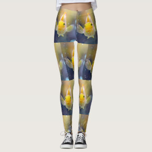 GELUKKIGE GOUDVIS LEGGINGS