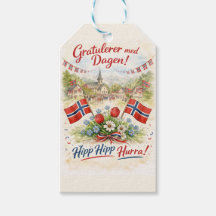 Gelukkige Grondwetdag Noorwegen - 17 Mei Syttende