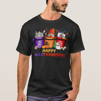 Gelukkige hallothanksmas 10 t-shirt