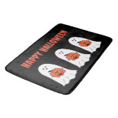 Gelukkige Halloween Ghosts met Jack-o-Lanterns Badmat (Gekanteld)