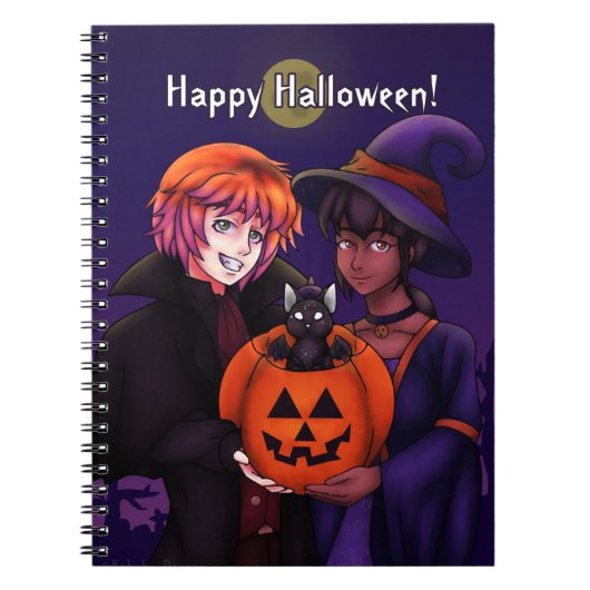 Gelukkige Halloween Kostuums Notitieboek (Voorkant)