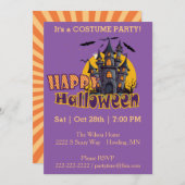 Gelukkige Halloween Starburst (Voorkant / Achterkant)