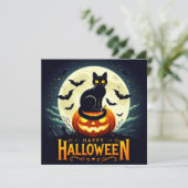 Gelukkige Halloween Wenskaarten Kaart (Staand voorkant)