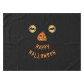 Gelukkige Halloween Witchy Ogen En Pompoen Neus Tafelkleed (Voorkant (Horizontaal))