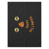 Gelukkige Halloween Witchy Ogen En Pompoen Neus Tafelkleed (Voorkant)