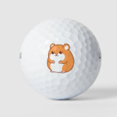 Gelukkige Hamster Golfballen (Voorkant)
