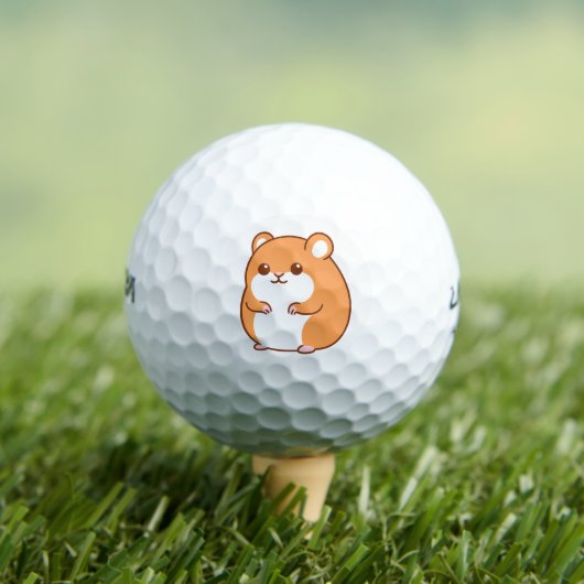 Gelukkige Hamster Golfballen (Insitu Shirt)