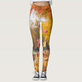 Gelukkige Herfst Autumn Kousen Leggings