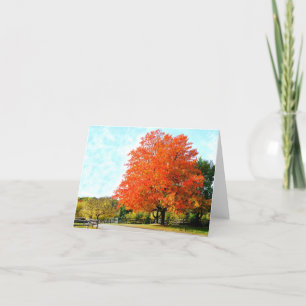 Gelukkige Herfst Kaart
