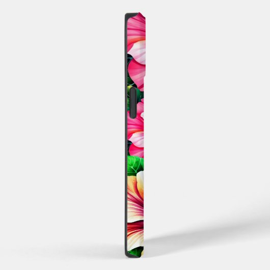 Gelukkige Hibiscus Hawaiian bloemen Case-Mate iPhone Case (Achterkant / Rechts)