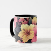 Gelukkige Hibiscus Mok (Voorkant links)
