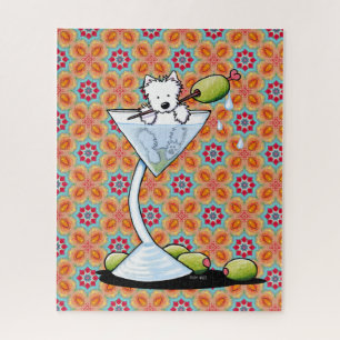 Gelukkige Highland Martini Legpuzzel