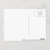 Gelukkige Holydays Briefkaart (Achterkant)