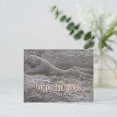 gelukkige holydays briefkaart (Staand voorkant)