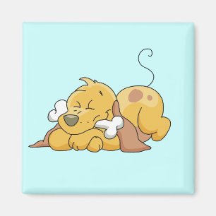 Gelukkige Hond met de T-shirts en de Giften van Magneet