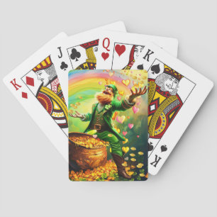 GELUKKIGE IEREN POKERKAARTEN