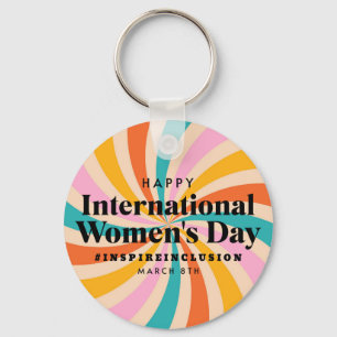 Gelukkige Internationale Vrouwendag   8 maart Butt Sleutelhanger