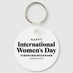 Gelukkige Internationale Vrouwendag   8 maart Butt Sleutelhanger