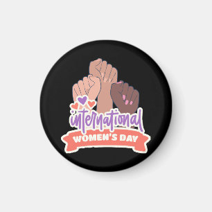Gelukkige Internationale Vrouwendag Magneet