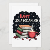 Gelukkige Jolabokaflod Familie Viering Gift Feestdagenkaart (Voorkant / Achterkant)