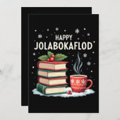 Gelukkige Jolabokaflod Familie Viering Gift Feestdagenkaart (Voorkant / Achterkant)