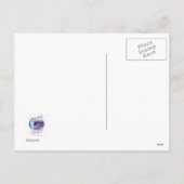 Gelukkige Kaart Thankgiving met Pelgrim en Turkije (Achterkant)