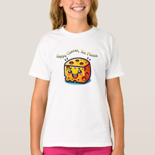 Gelukkige kaas, ja alsjeblieft t-shirt