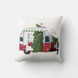 **GELUKKIGE KAMPEERDER** KERSTKUSSEN KUSSEN