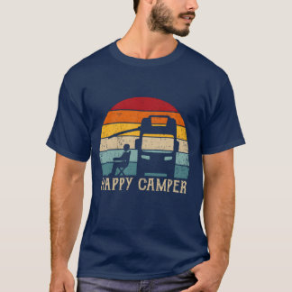 Gelukkige Kampeerder RV Camping idee Mannen Vrouwe T-shirt