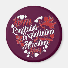 Gelukkige kapitalistische uitbuiting van affectied magneet