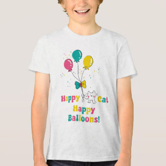 Gelukkige kat, gelukkige ballonnen!🎈🐱 Tri-Blend shirt