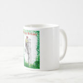 Gelukkige Kerstmis Arborist Boom Chirurg Kettingza Koffiemok (Voorkant rechts)