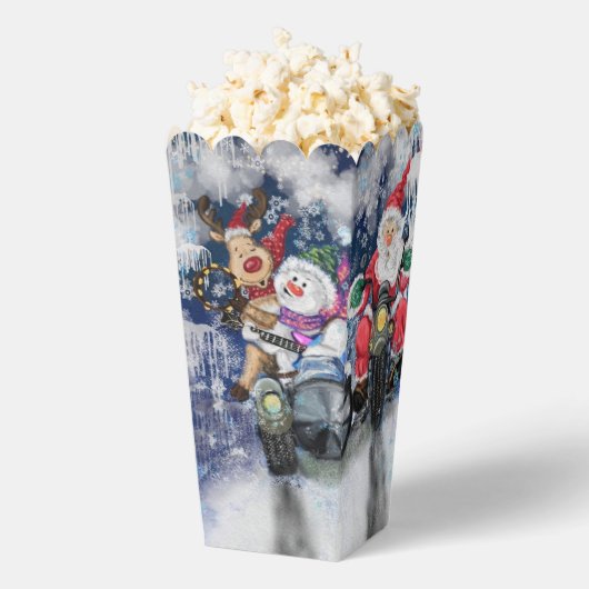Gelukkige Kerstmis Frienda Grappige Popcorn Box Bedankdoosjes (Popped)