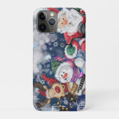 Gelukkige Kerstmis Vrienden iPhone Case (Achterkant)