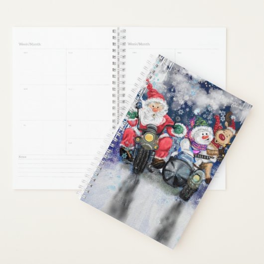 Gelukkige Kerstmisvrienden Grappige Planner (Display)