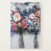 Gelukkige Kerstmisvrienden Grappige Planner (Achterkant)