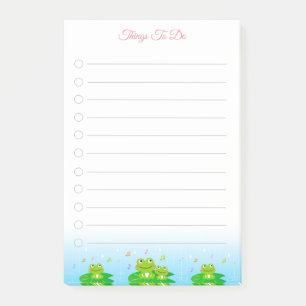 Gelukkige Kleine Kikkers Dingen Om Te Doen Post-it® Notes
