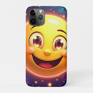 Gelukkige Kosmische Ogen Emoji iPhone 11 Pro Hoesje