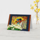 Gelukkige Kwanzaa Kaart (Gele Bloem)