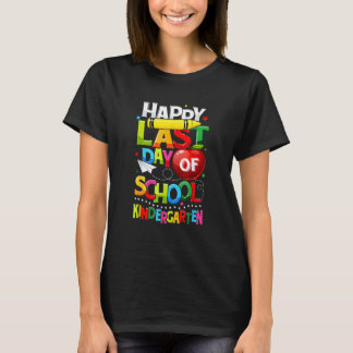 Gelukkige laatste dag van de kleuterschool Laatste T-shirt